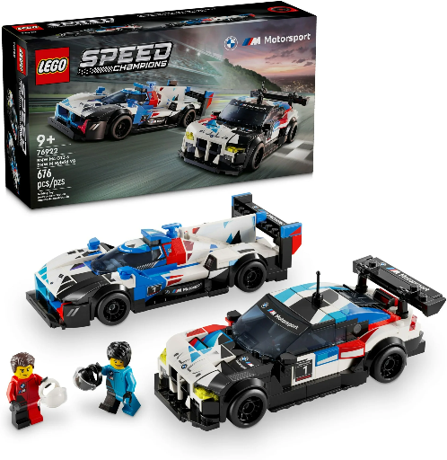 LEGO Speed Champions BMW M4 GT3 & M Hybrid V8 Race Cars Toy (2 Buildable Models) Deal