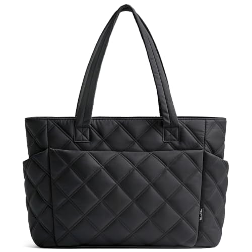 Uselike 20L Quilted Puffer Tote Bag