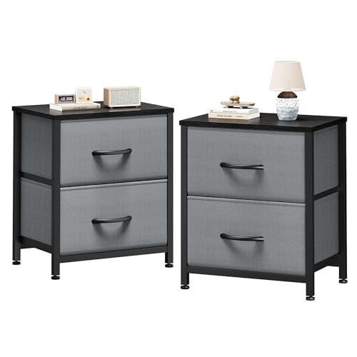 Sweetcrispy Nightstand 2-Pack (Grey) Deal