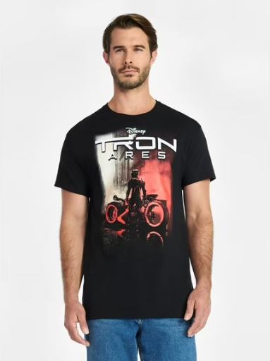 Disney Tron Ares Men's Graphic Tee Deal