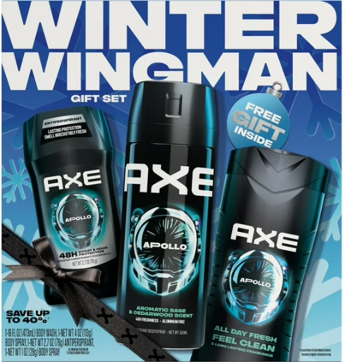 AXE Holiday Gift Set + $2 Walmart Cash