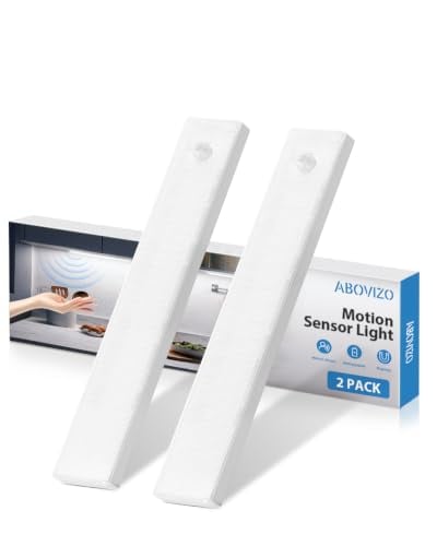 Abovizo 7.8" 6500K LED Closet Lights Rechargeable (2 Pack)