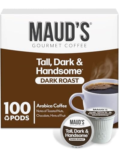 Maud's Coffee Pods (Tall, Dark & Handsome, Dark Roast) 100-Count Deal