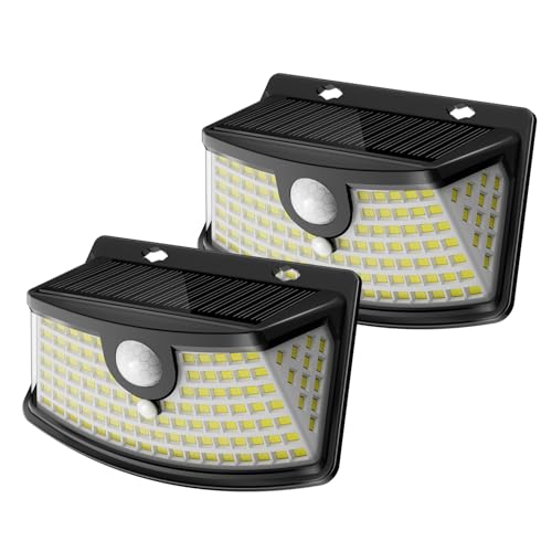 2-Pack Aootek Solar Motion Sensor Lights Deal