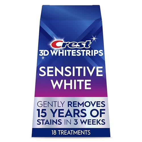 Crest 3D Whitestrips Sensitive 18 Treatments