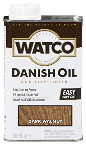Watco Dark Walnut Danish Oil Wood Finish