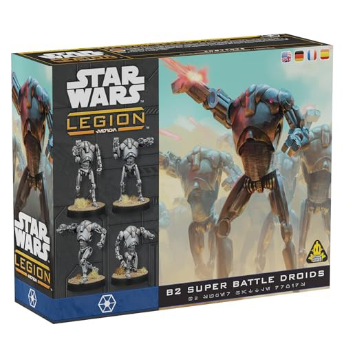 Asmodee Star Wars Legion B2 Super Battle Droids Unit Expansion Game