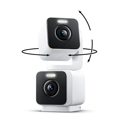 WYZE Duo Cam Pan Indoor/Outdoor IP65 2K 360° Pan/Tilt Smart Home Security Camera with Color Night Vision Deal