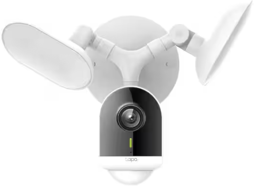 Tapo 2K QHD Wi-Fi Smart Hardwired Outdoor Floodlight Security Camera 2800 Lumens Deal