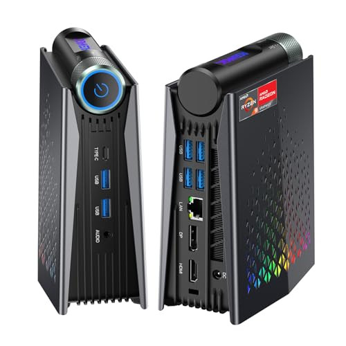 ACEMAGICIAN S3A Mini PC, AMD Ryzen 9 6900HX, 32GB DDR4 1TB NVME SSD