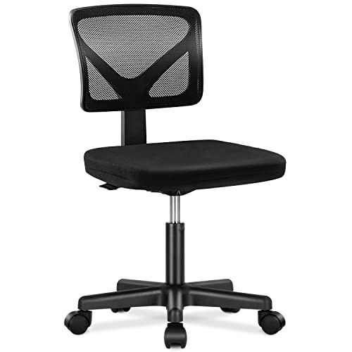 MCQ Home Office Computer Desk Chair, Armless