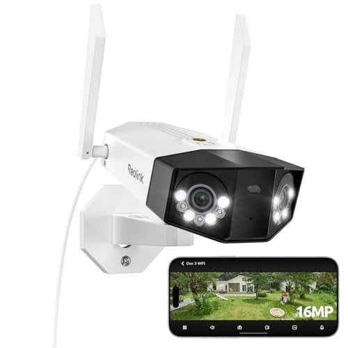 Reolink 180° 16MP Outdoor WiFi Security Camera