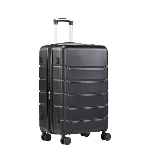 Sweetcrispy 21" Carry-On Spinner Luggage with TSA Lock & Expandable ABS Hard Shell Deal