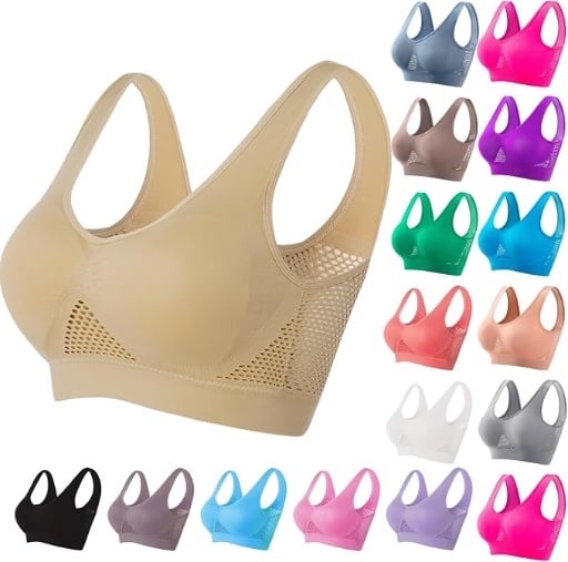 Breathable Anti-Sagging Sports Bra Deal