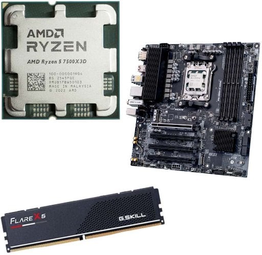 MUSETEX Y6 ATX Mid Tower Computer Case w/ 7 x Infinity Mirror PWM ARGB ...