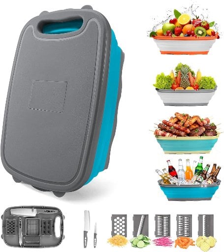 9-In-1 Gintan Collapsible Multi Chopping Camping Cutting Board Deal