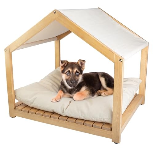 Indoor Dog House with Soft Cushion 30x24"