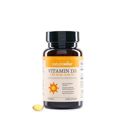NatureWise Vitamin D3 5000IU Supplement 30 Softgels Deal