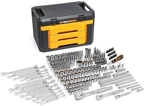 GEARWRENCH 243 Pc. 12 Pt. Mechanics Tool Set