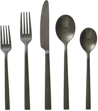 Better Homes & Gardens River 20-Piece Gold Stainless Steel Flatware Set Deal