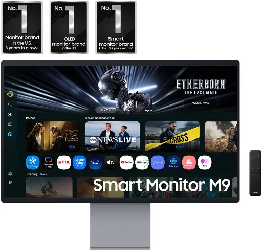 Samsung 32" M9 QD-OLED 4K 165Hz G-Sync Compatible Smart Monitor Deal