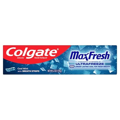 Colgate MaxFresh Fluoride Anticavity Toothpaste 6.3oz. Deal