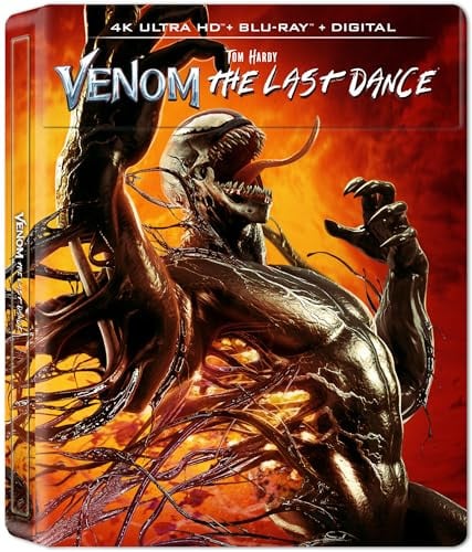 Venom: The Last Dance: SteelBook, Collector's Edition (4K Ultra HD + Blu-ray + Digital) Deal