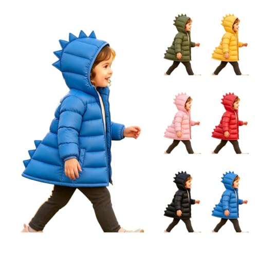 Kids Dinosaur Hooded Zip Front Coat Deal