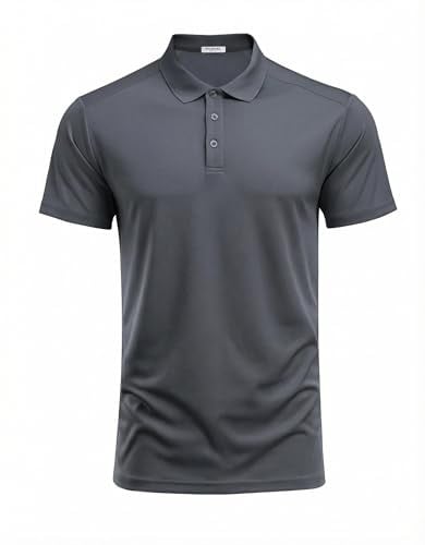 PINSPARK Men's Golf Polo Shirt