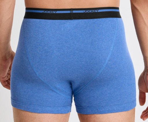 Jockey 100% Cotton Lightweight Classic 5" Boxer Brief 3-Pack