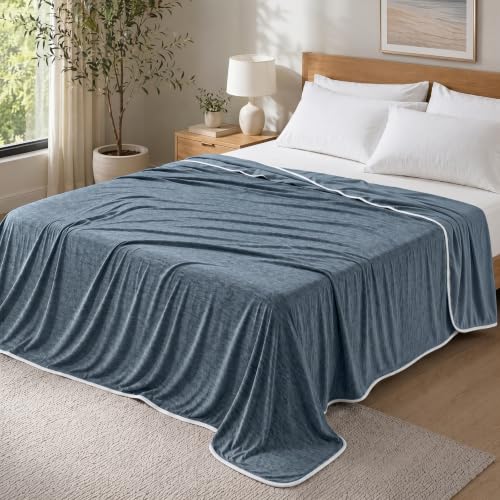 PHF Double-Sided Q-Max 0.46+ Lightweight Cooling Blanket 108"x90"