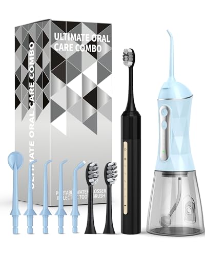 Lumivoid Electric Toothbrush & Water Flosser 2-in-1 Oral Care Kit Deal