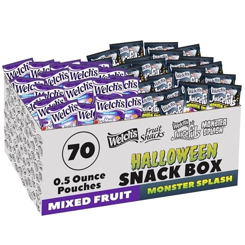 Welch’s Fruit Snacks Halloween Variety Pack 70 Pack Deal
