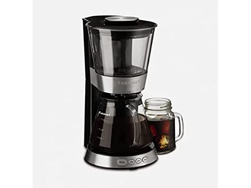 Cuisinart DCB-10P1 Automatic Cold Brew Coffeemaker with 7-Cup Glass Carafe