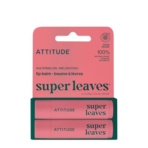 2-Pack ATTITUDE Hydrating Lip Balm Sticks (Watermelon, 0.14 oz) Deal