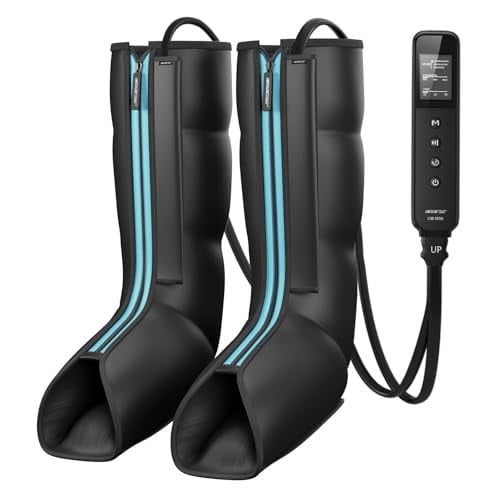 CINCOM Air Compression Leg & Foot Massage & Recovery System w/ 3 Modes, 3 Intensities & Travel Bag Deal