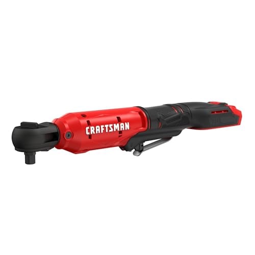 CRAFTSMAN V20 Multi-Size Cordless Ratchet Wrench w/ Interchangeable 1/4", 3/8" & 1/2" Anvils, 40 ft-lbs Torque Deal