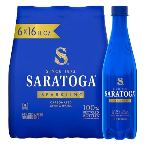 Saratoga Sparkling Spring Water 12-Pack Deal