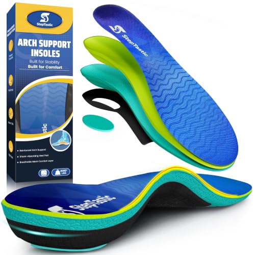 StepTastic Heavy Duty High Arch Support Insoles Deal