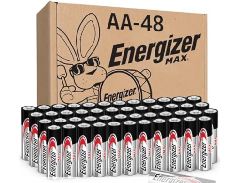 Energizer Max AA Alkaline Batteries 48-Pack Deal