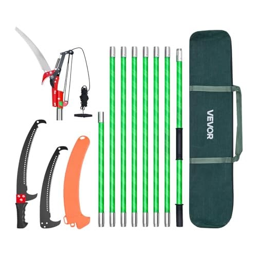 VEVOR Manual Pole Saw 3.87-27 ft Extendable