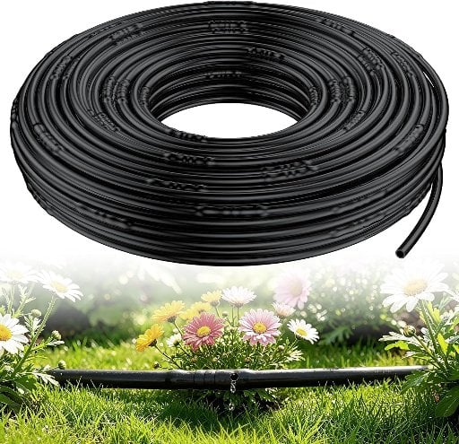 100' 1/4" PE Drip Irrigation Tubing Deal
