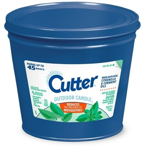 Walmart Home Pick: Cutter Blue Citronella Candle 17 OZ + deal at Walmart