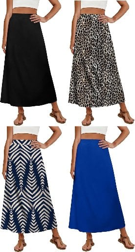 Summer Maxi Skirts for Women Deal