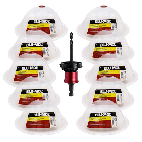 Disston 10pk Dust Bowls with QuickCore Arbor