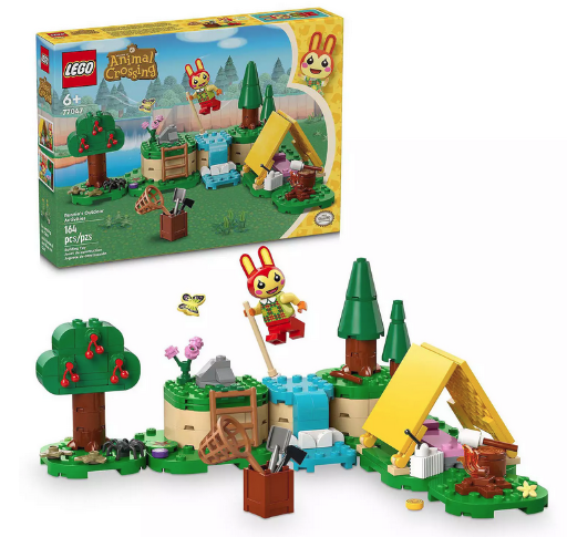 LEGO Animal Crossing Bunnies Outdoor Activities 164 Pieces