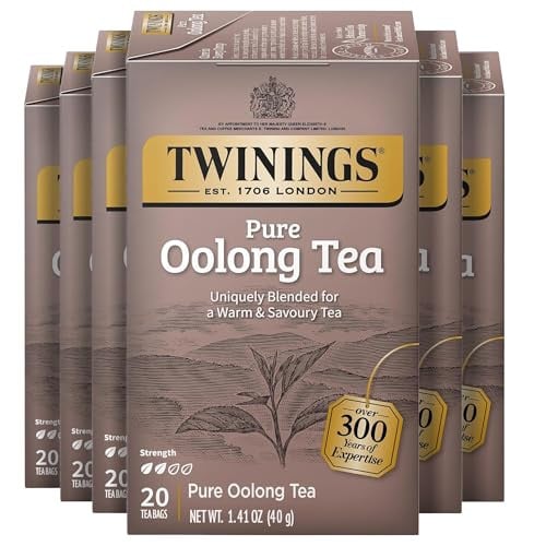 Twinings of London Pure Oolong Tea Bags 6-Pack 20-Count Deal