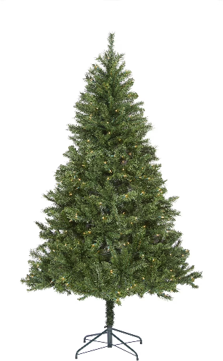 6.5 ft Pre-Lit Arlington Artificial Christmas Tree with LED Lights