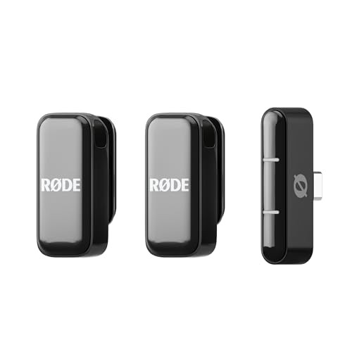 RØDE Wireless Micro Compact Wireless Microphone Two Mics with Charge Case