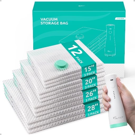NUTICT Travel Vacuum Storage Bags